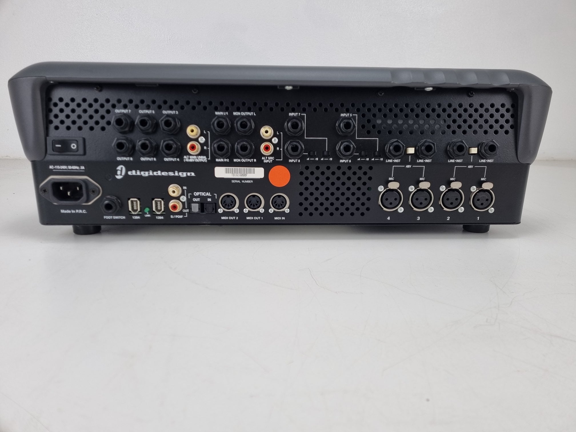 Digidesign DIGI 002 - Digital Audio Interface Console - power Tested
