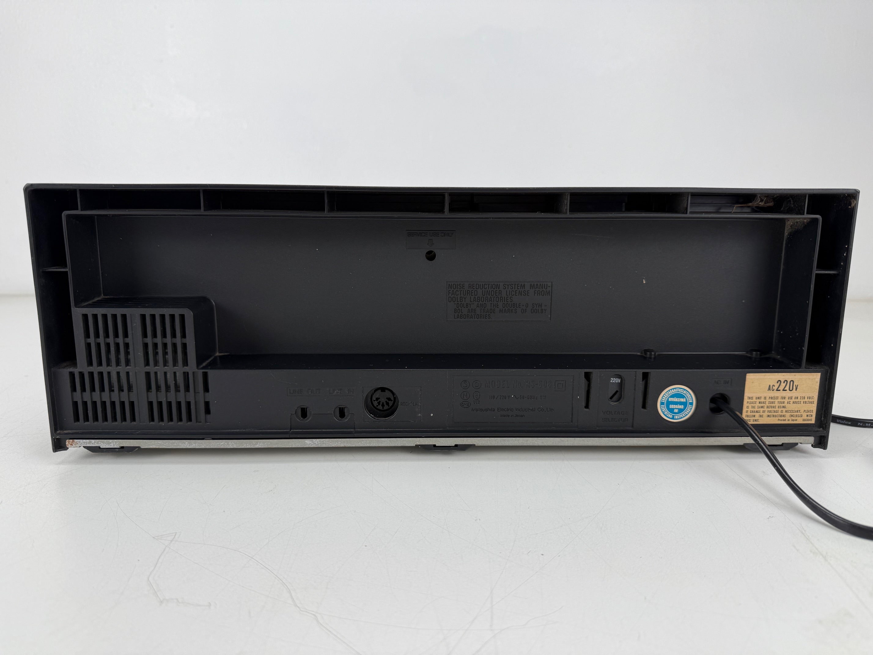 Panasonic RS-608 Stereo Cassette Deck - Serviced