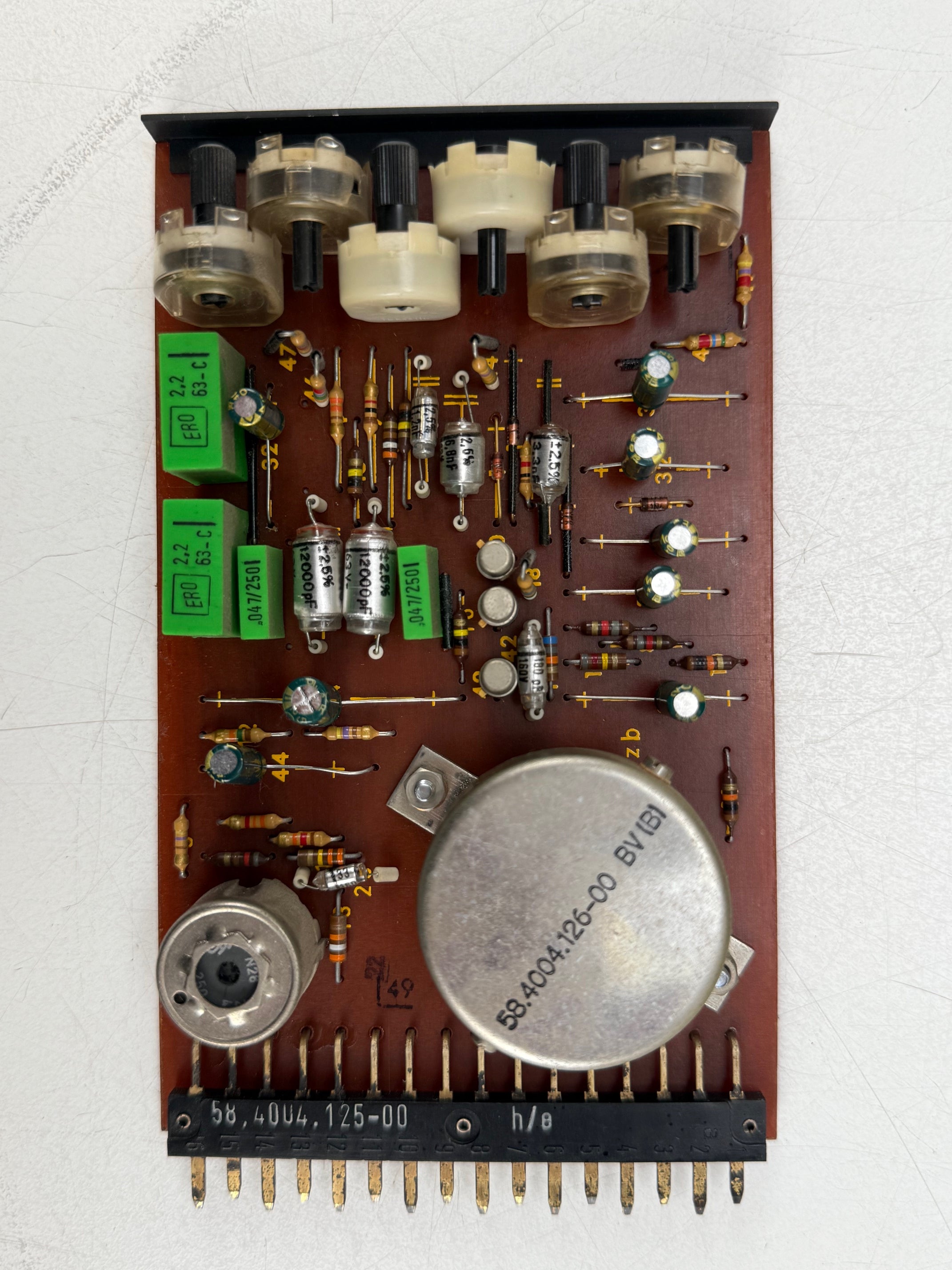 Telefunken M5C stereo bandrecorder met V396/397 voorversterkers - gereviseerd/gekalibreerd