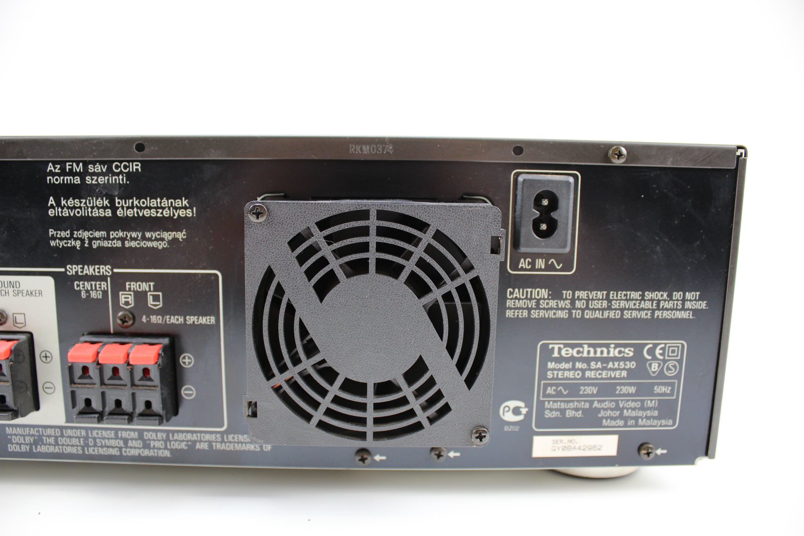 Technics SA-DX930 stereo-ontvanger