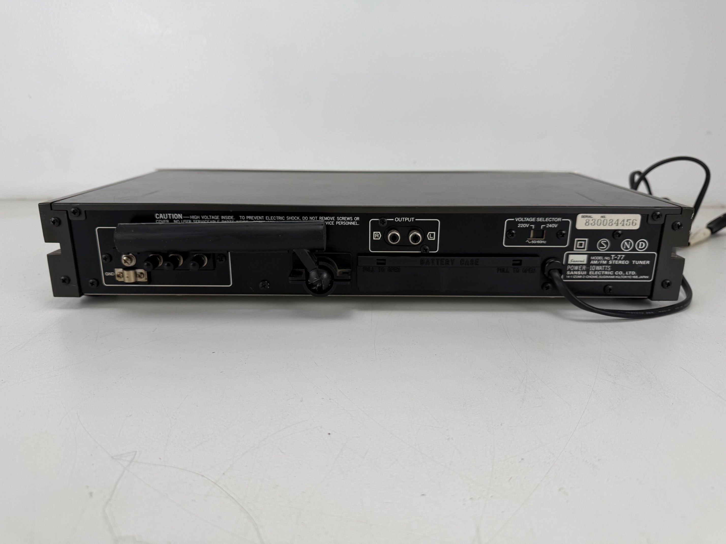 Sansui T-77 Synthesizer Tuner