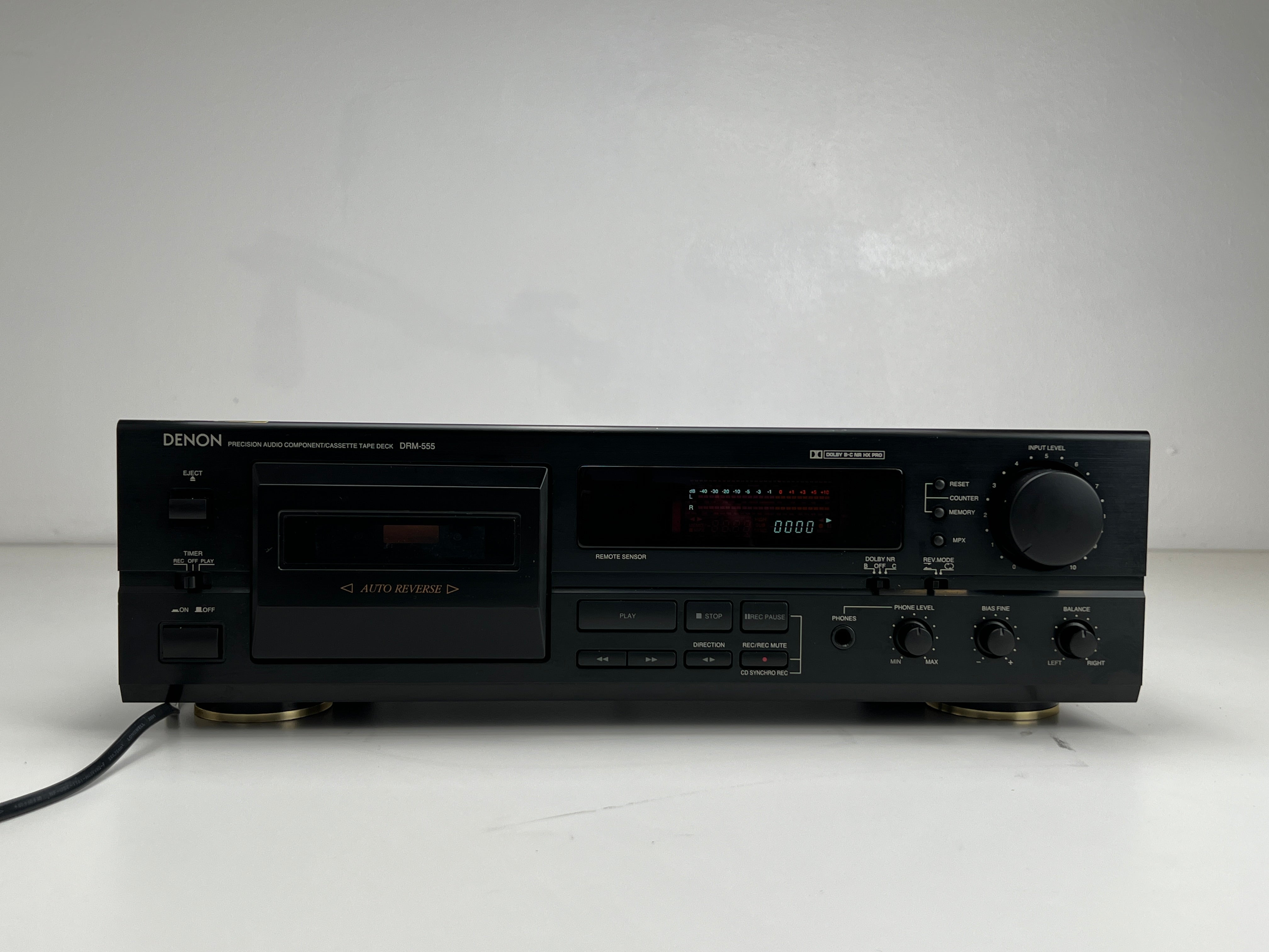 Denon DRM-555 - Cassette Deck