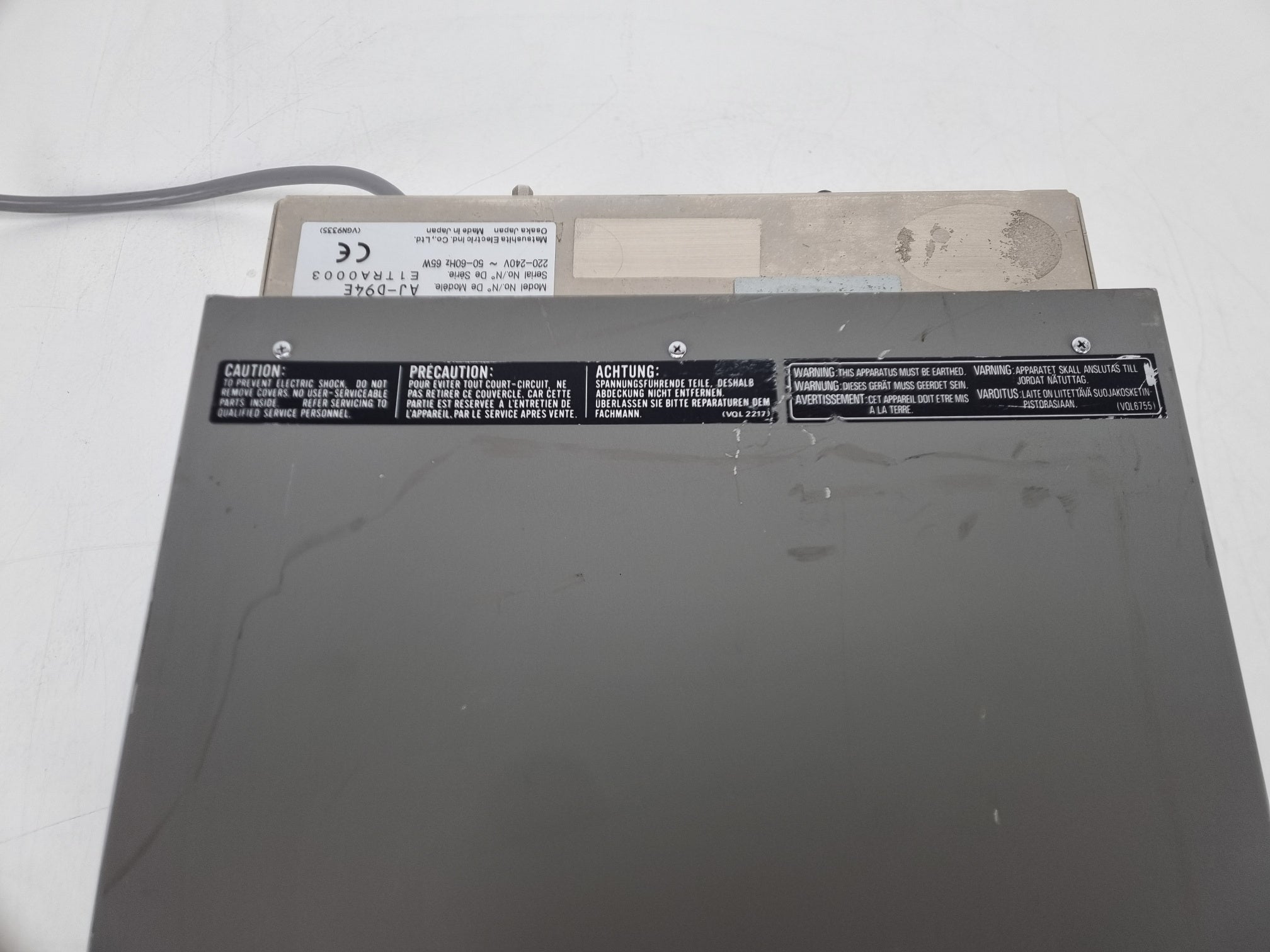 Panasonic AJ-D94 DVCPRO 50 Office Viewer - Volledig onderhouden (nr. 2)